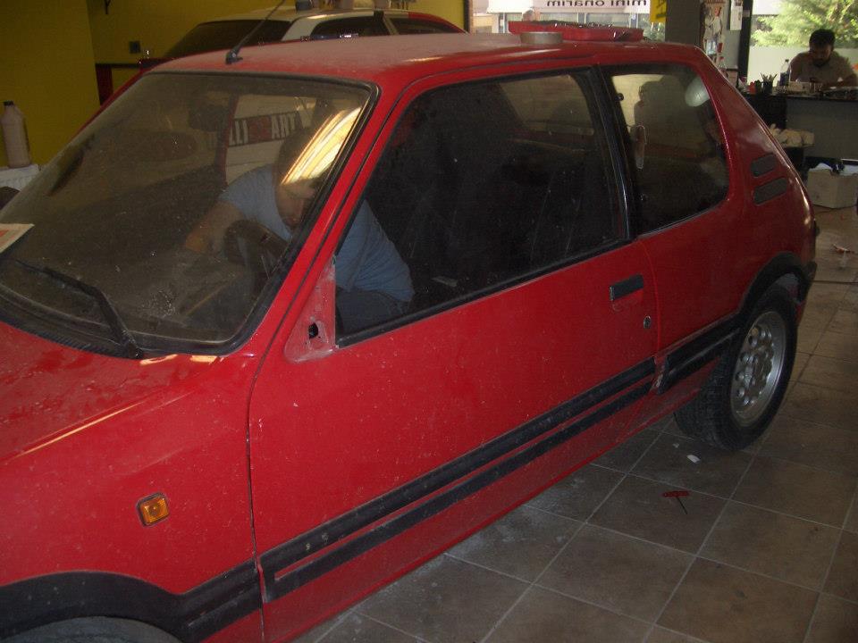  1991 Peugeot 205 GTI Araç Yenileme - Fast Care oto mini onarım