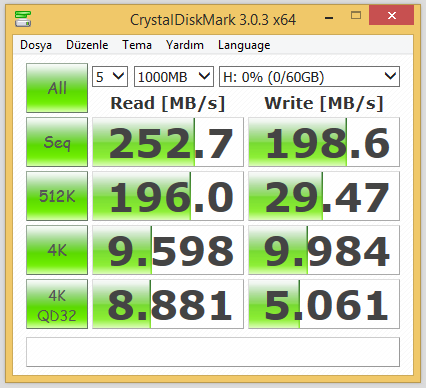  FLASH DISK TEST BAŞLIĞI!!!