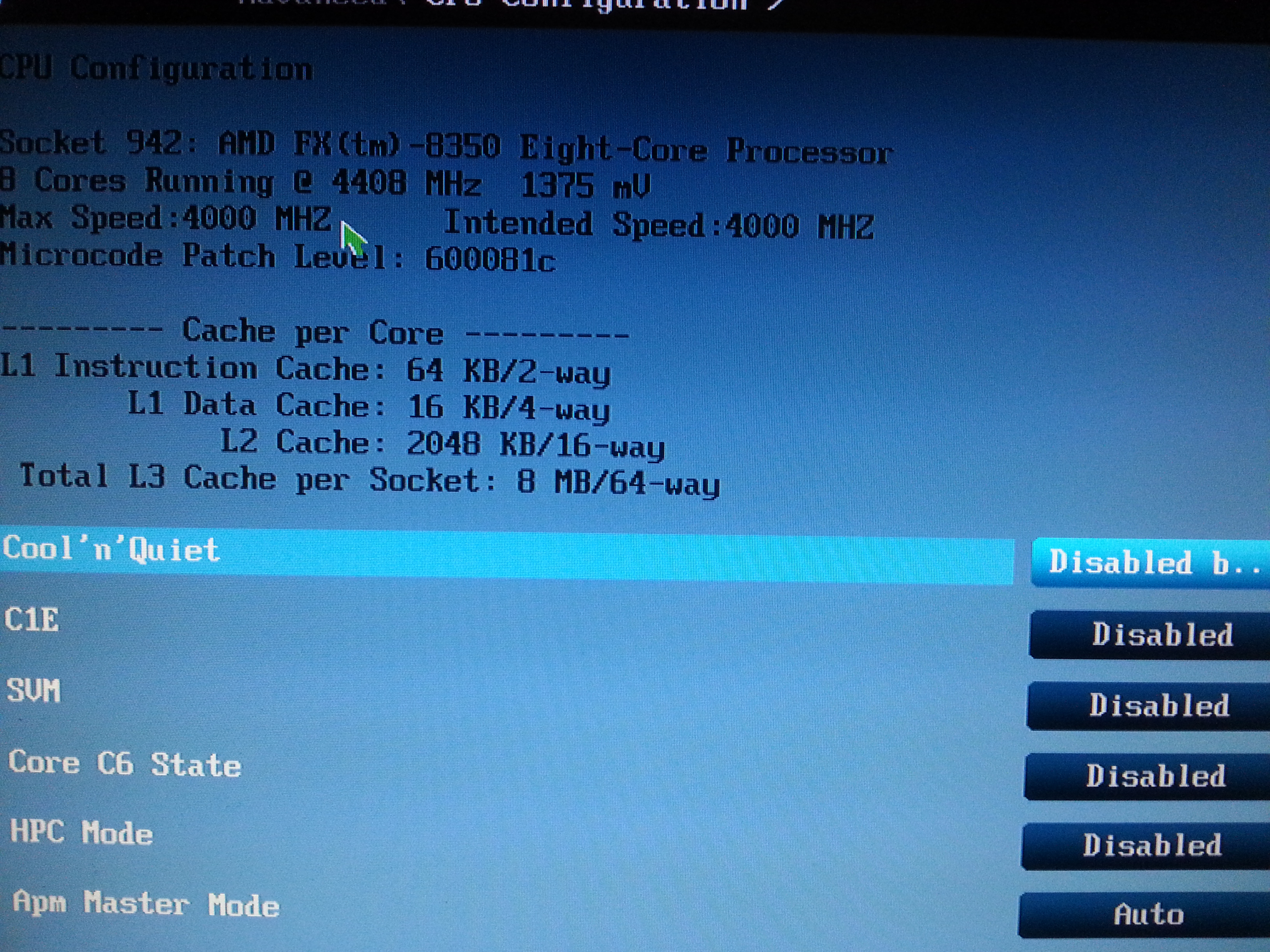  AMD FX X8 8350 OC Yardım
