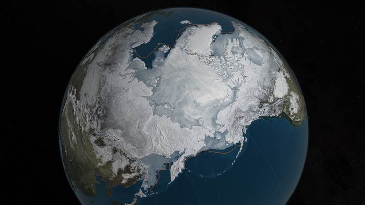 İklim değişikliği: Buzul seviyesi rekor düzeylere geriledi