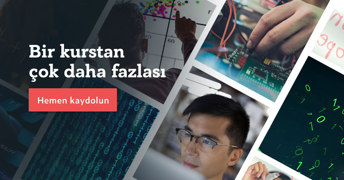 Bir hayaliniz mi var? Kurslar şimdi yalnızca 24,99 TL!