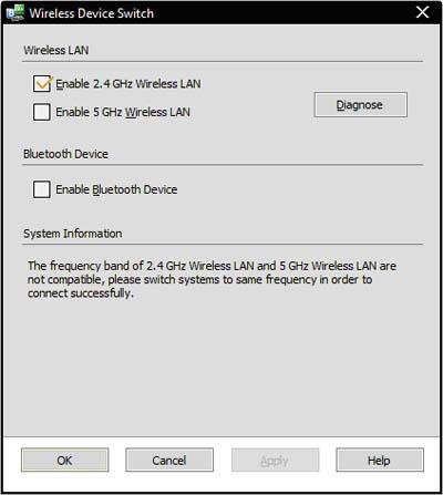  Vaio Wirless Device Utility ve Windows 7