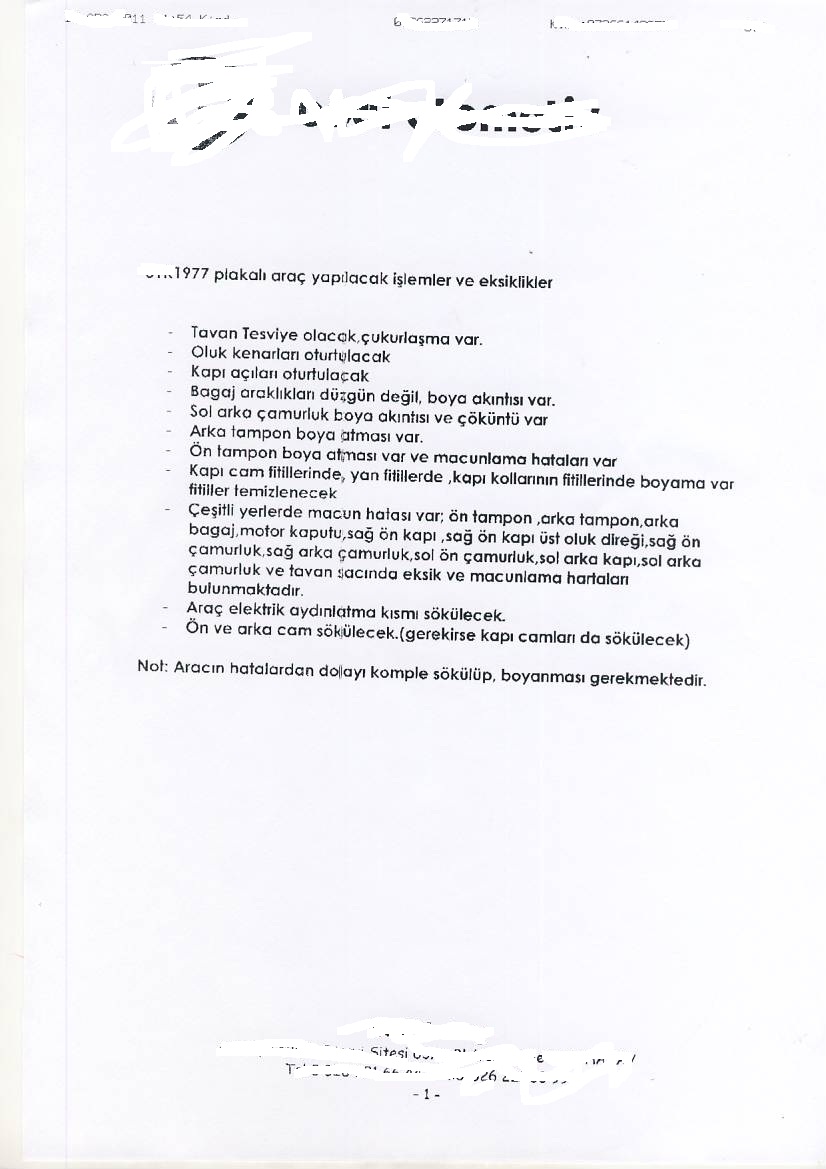  kasko, eksper ve yetkili servis bölüm 2-karga ve eşeğin hikayesi