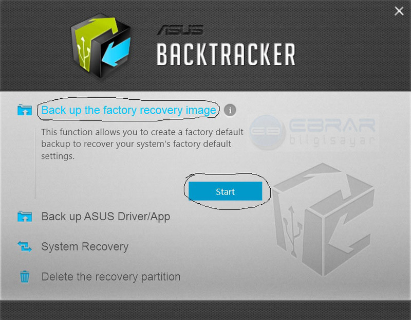  Asus Notebooklarda HDD den SSD ye orj. windows 8 i taşımak