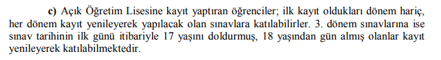 Açık Öğretim Lisesi Rehberi [ANA KONU]