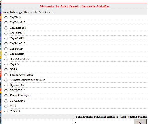  Vodafone İnteraktif serivsler yenilendi!