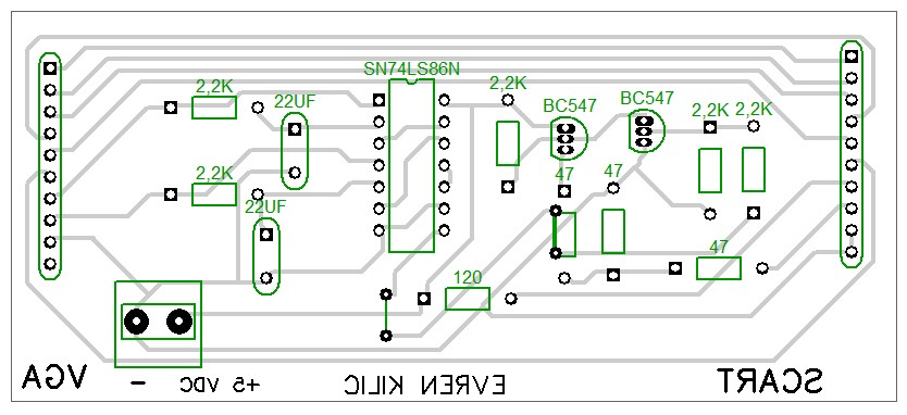  Elektronik ve VGA to SCART yardımı?