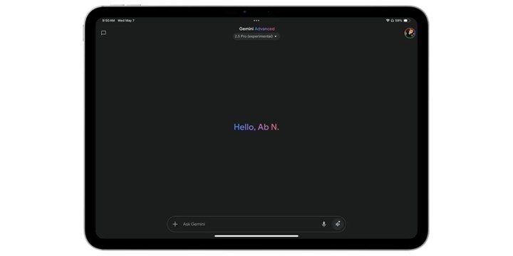Google'ın yapay zekası Gemini, yeni özelliklerle iPad'lere geldi
