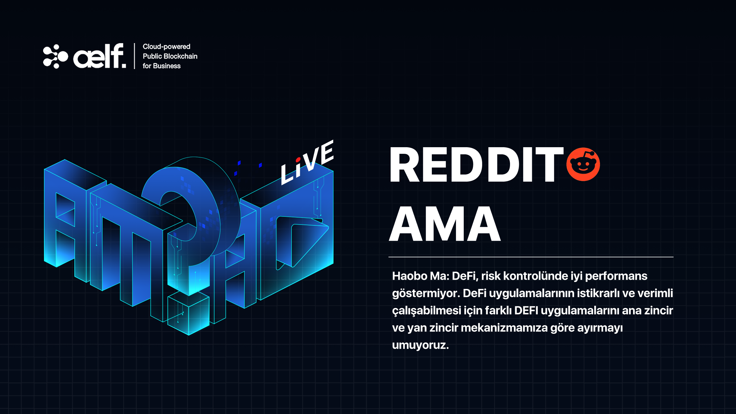 AELF ($ELF) Blockchain (RESMİ ANA KONU)