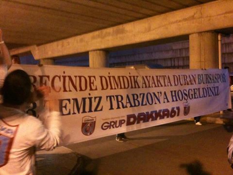  Trabzon'da karşılama