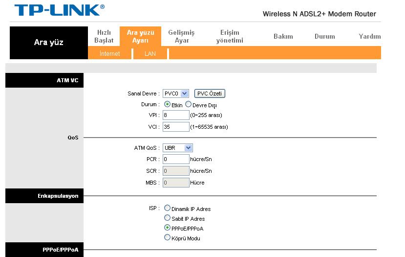  tplink kablosuz modem kurulumu sorunu