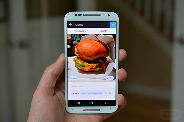 Android için Instagram'a yeni hızlı düzenleme ekranı geldi