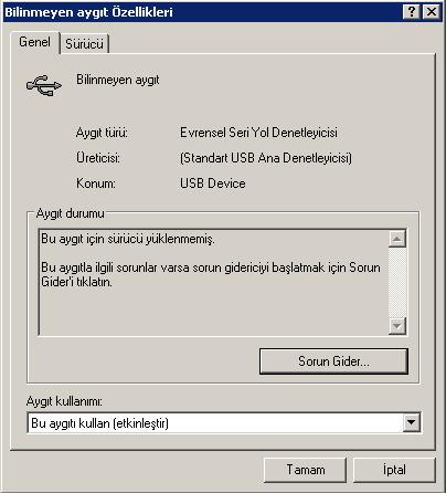  Yazıcım bilgisayar tarafından tanınmıyor...(Çözüldü)