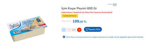 CarrefourSa Kart'la; indirimi yakala