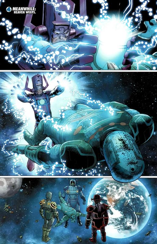Galactus vs Darkseıd ,Thanos,odin ve sılver surfer 