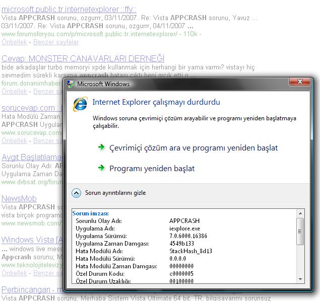  APPCRASH iexplore.exe