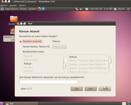  Ubuntu ve Türevleri Ana Konu