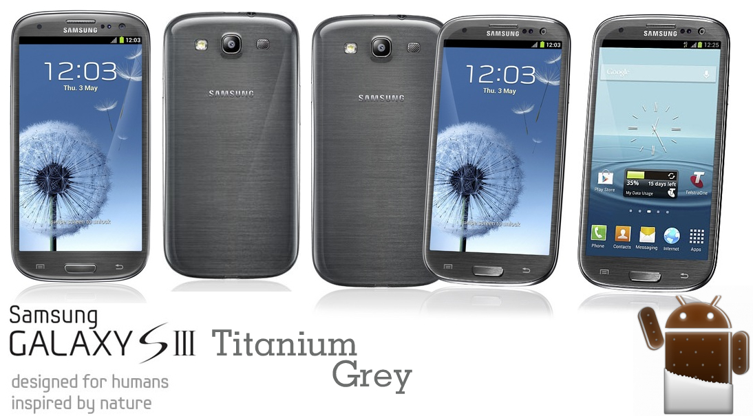  Galaxy s3 Titan Grey > Galaxy s4