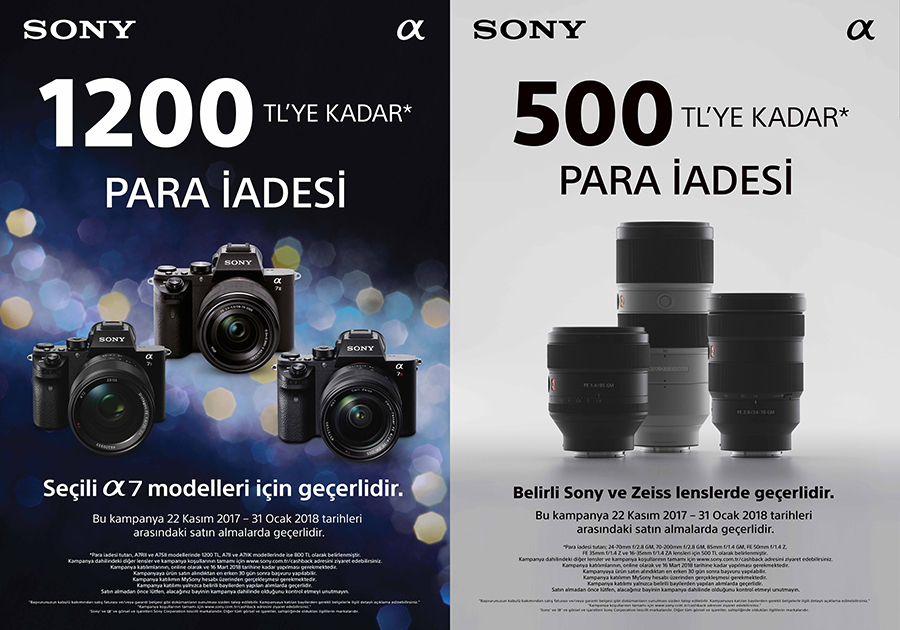 Sony CASH Back Kampanyası