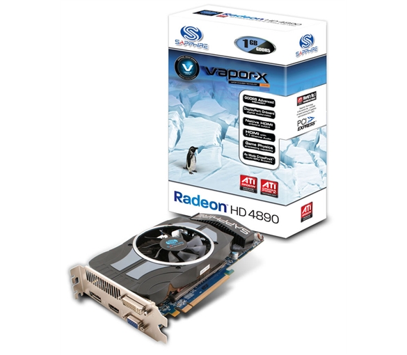  SATILMIŞTIR Sapphire HD 4890 VAPOR-X 1024 MB 256 Bit