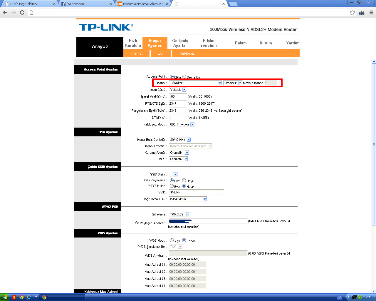  Modem aldım ama kablosuz olarak bağlanamıyorum