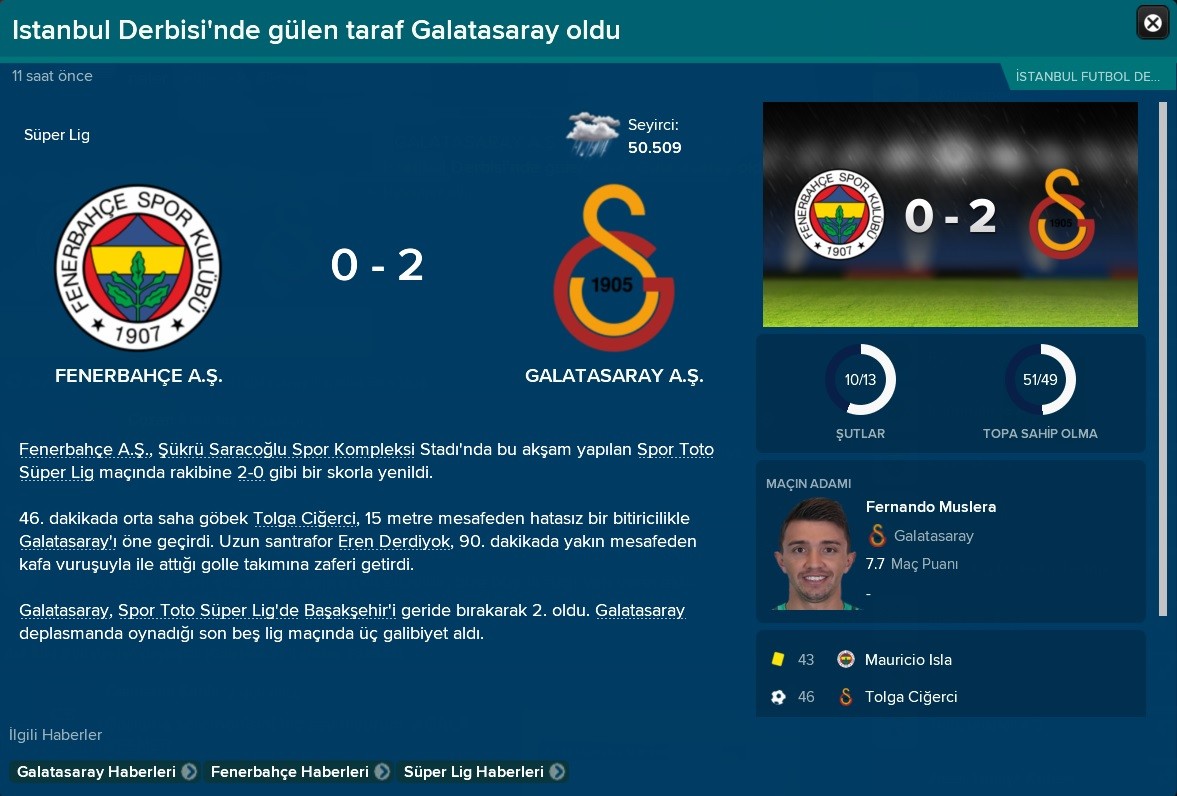 Football Manager 18 | Bir Galatasaray Hikâyesi