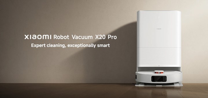 Xiaomi Robot Vacuum X20 Pro Avrupa'da piyasaya sürüldü: İşte özellikleri ve fiyatı