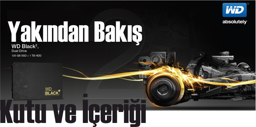  WESTERN DİGİTAL BLACK2 DUAL DRİVE İNCELEMESİ [SSD+HDD Bir Arada]