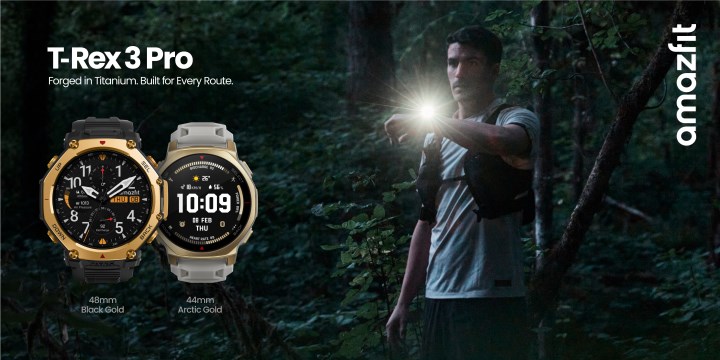 Amazfit, el fenerli akıllı saatini tanıttı: Amazfit T-Rex 3 Pro