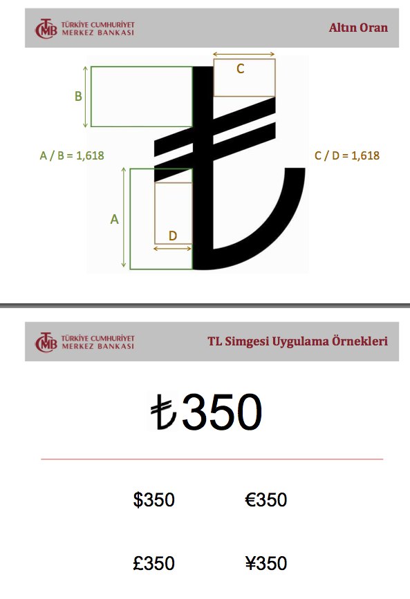  İŞte yeni tl simgesi