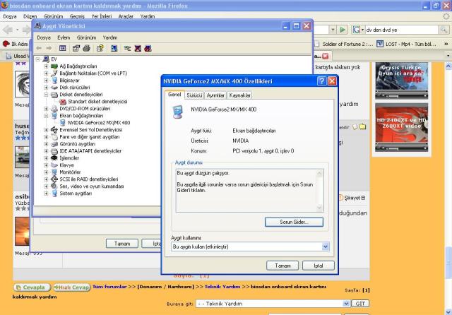 biosdan onboard ekran kartını kaldırmak yardım