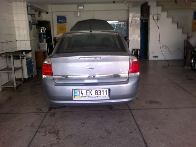  ÇETİNSAYOTOGAZ OPEL VECTRA PRİNS SİLVERLİNE LPG MONTAJI