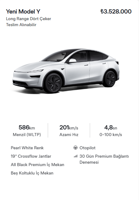TESLA MODEL Y KULLANANLAR KULUBU 2023-2025