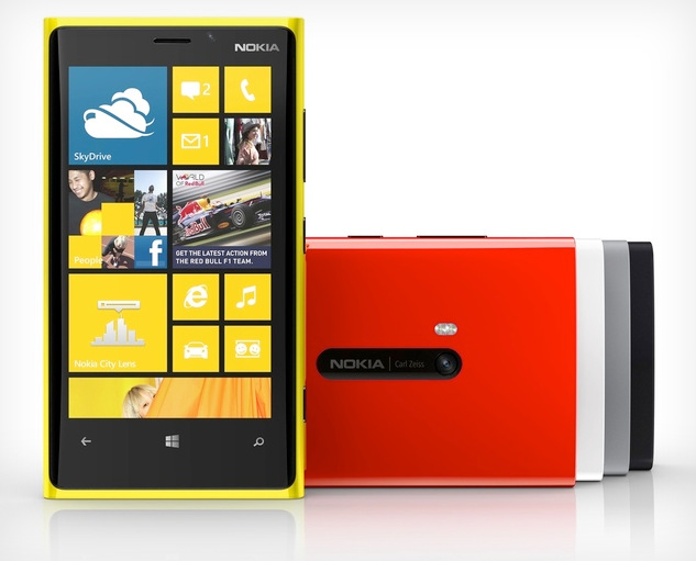 Nokia'dan Windows Phone 8 işletim sistemli akıllı telefon: Lumia 920
