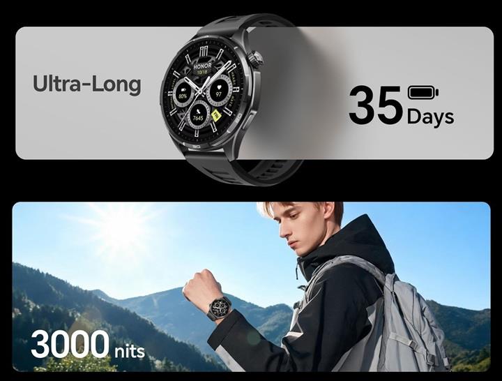 Honor Watch 6 tanıtıldı: 35 gün pil ömrü, 3000 nit parlaklık ve daha fazlası