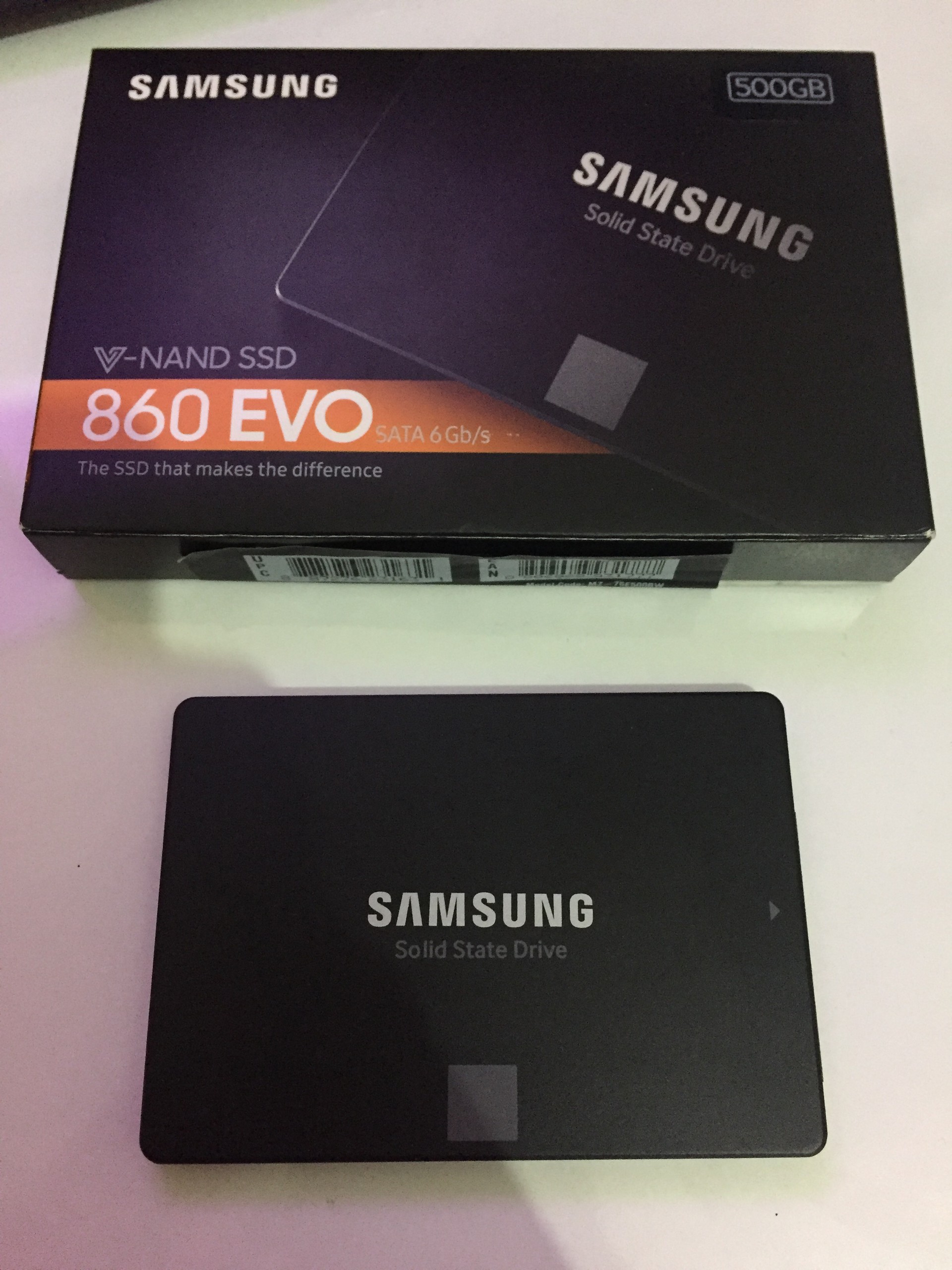 Samsung 860 EVO 500GB SSD 399TL