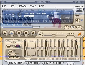  Winamp Gizli Süper Bir Özellik!