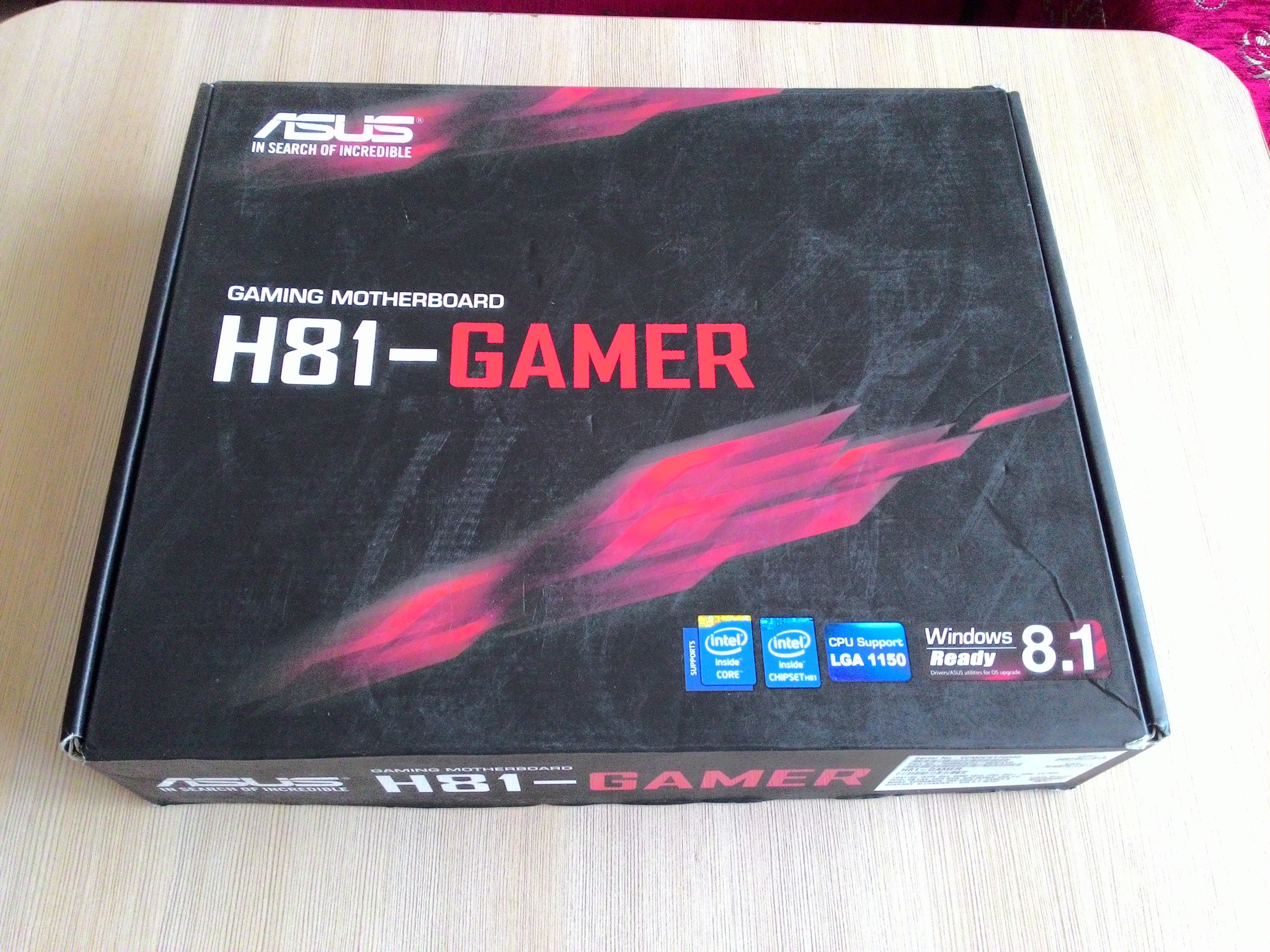  Asus H81 GAMER Satıldı