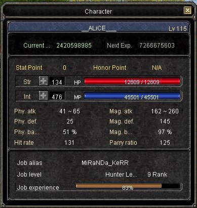  SATILDI - DELPHiNUS # __ALiCE___ # 115 LvL # WiZARD-CLERiC