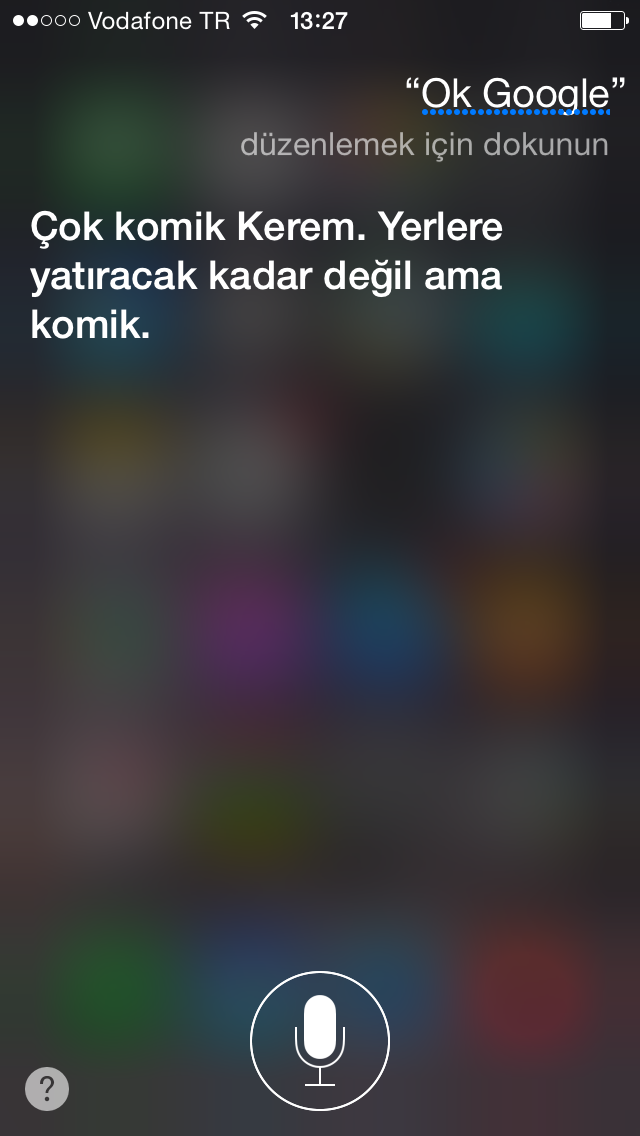 Türkçe Siri [ANA KONU]