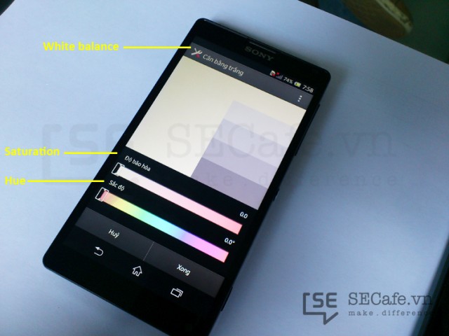  SONY Xperia Z ekranı için kalibre seçeneği sunacak