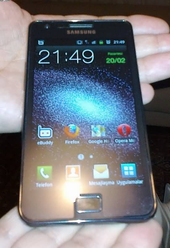  SAMSUNG GALAXY S2 SİYAH TAKASLI