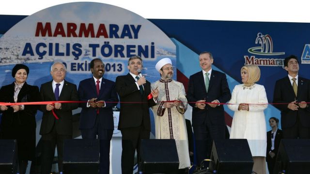  Marmaray açılmış