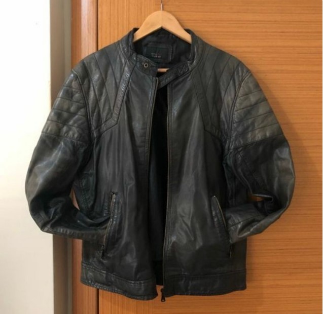 Satılık Temiz Zara Deri Ceket - XL	