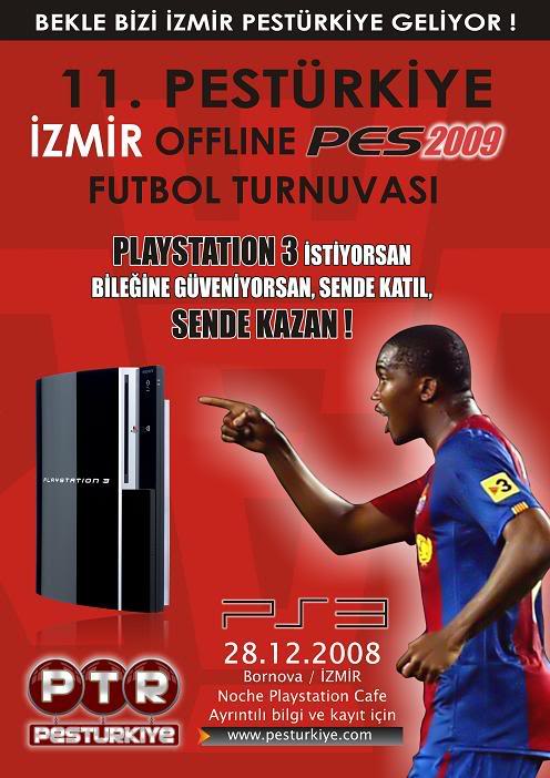  11.PesTurkiye İZMİR Pes2009 ( PS3 ) Offline Futbol Turnuvası