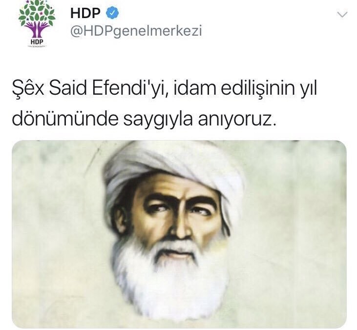 Şeyh Said'e Sahip Çıkan Kesimler