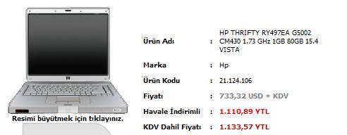  -_-En Çok Satılan Dizüstü Bilgisayarlar (bazı internet mağazalarında)-_-
