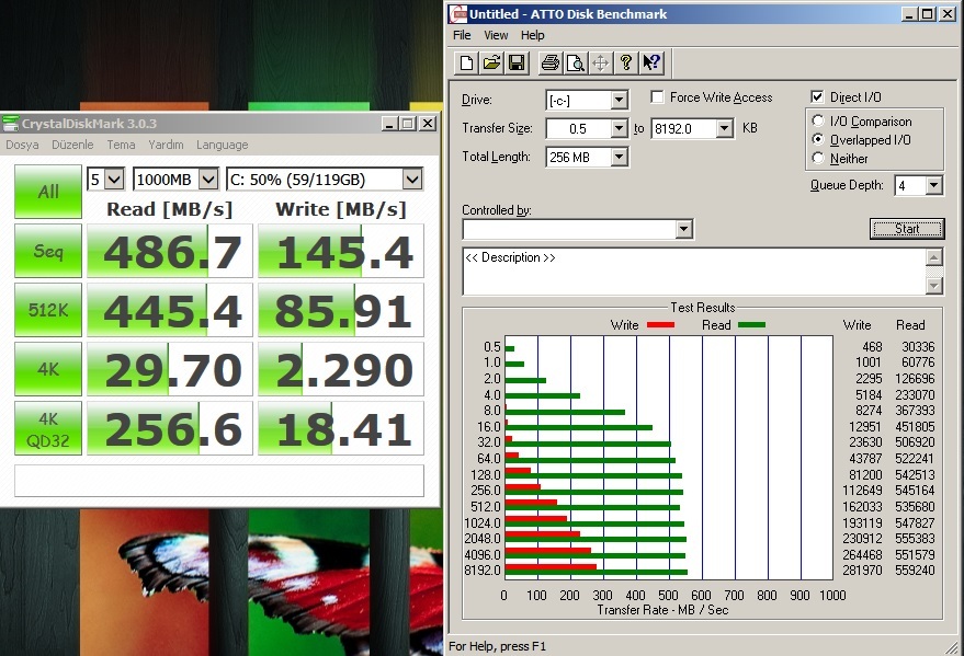  Samsung 840 Pro 256 Gb Kullanıcıları ve İncelemeleri