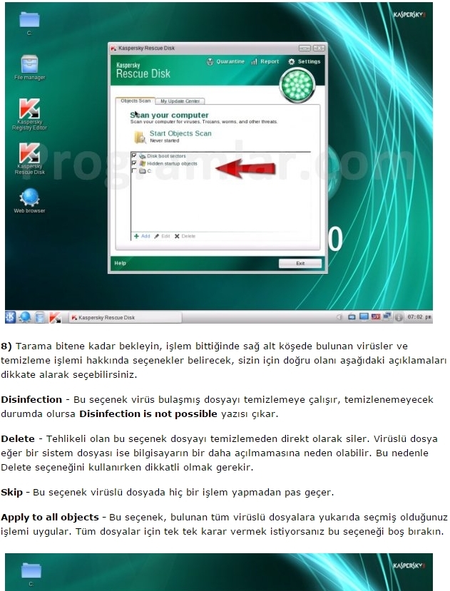  Kasperksy Rescue Disk