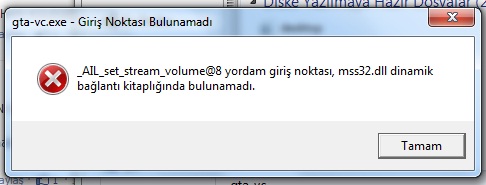  Gta Ankara Yükleme Hatası